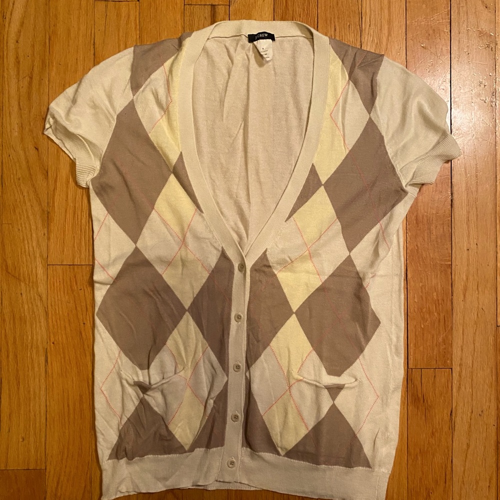 I.Crew short sleeves cardigan.